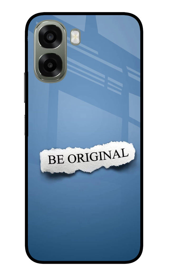 Be Original Oppo A6x 5G Glass Case Back Cover by Casekaro