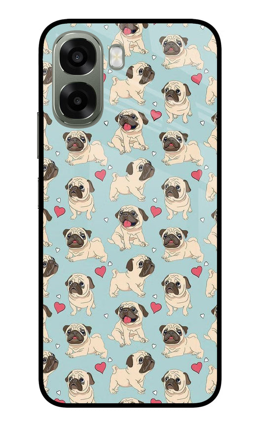 Pug Dog Oppo A6x 5G Glass Case