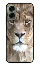Lion Art Oppo A6x 5G Glass Case Back Cover by Casekaro
