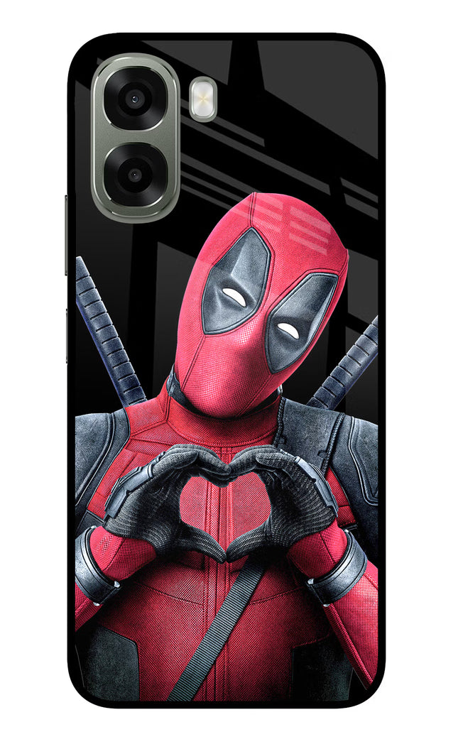 Deadpool Oppo A6x 5G Glass Case Back Cover by Casekaro