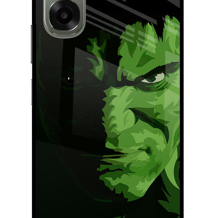HULK Oppo A6x 5G Glass Case Back Cover by Casekaro