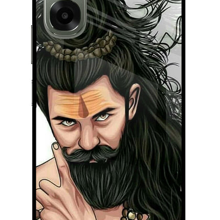 Mahadev Oppo A6x 5G Glass Case Back Cover by Casekaro
