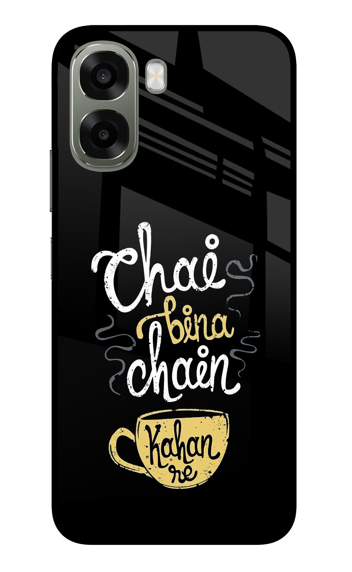 Chai Bina Chain Kaha Re Oppo A6x 5G Glass Case