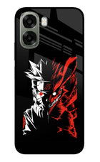 Naruto Two Face Oppo A6x 5G Glass Case Back Cover by Casekaro