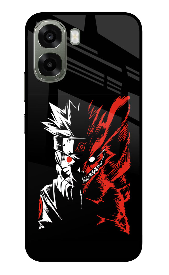 Naruto Two Face Oppo A6x 5G Glass Case Back Cover by Casekaro