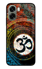 Om Cultural Oppo A6x 5G Glass Case Back Cover by Casekaro
