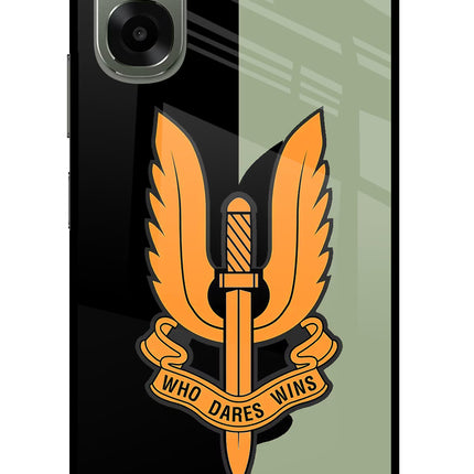 Balidan Logo Oppo A6x 5G Glass Case Back Cover by Casekaro