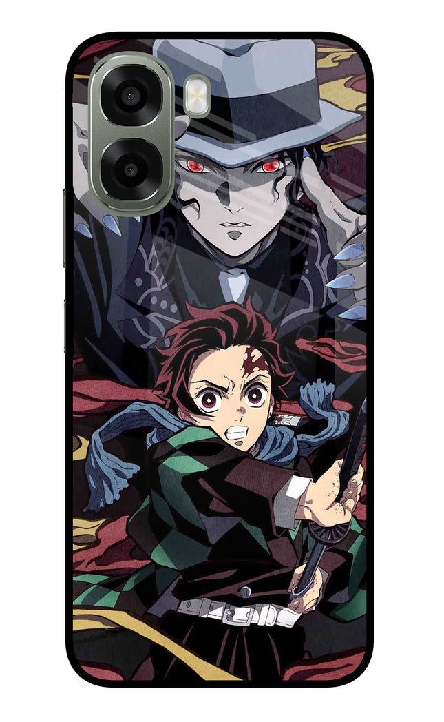 Demon Slayer Oppo A6x 5G Glass Case Back Cover by Casekaro