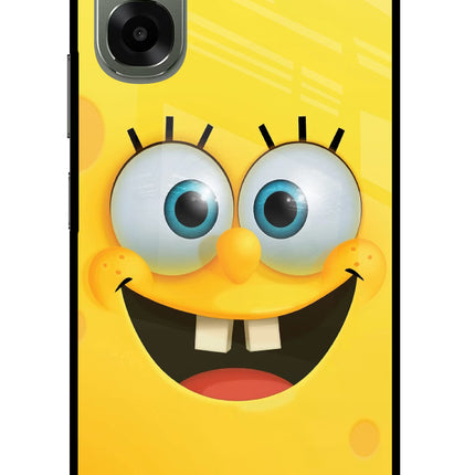 Sponge 1 Oppo A6x 5G Glass Case Back Cover by Casekaro