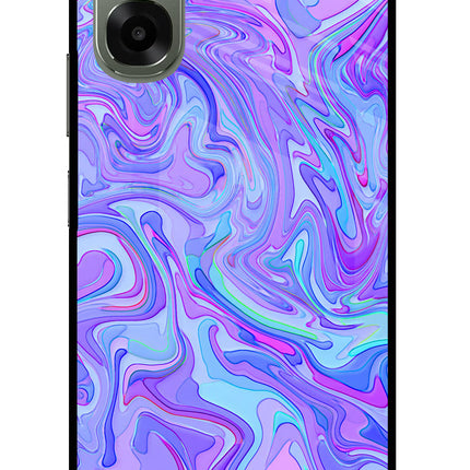 Glitter Oppo A6x 5G Glass Case Back Cover by Casekaro