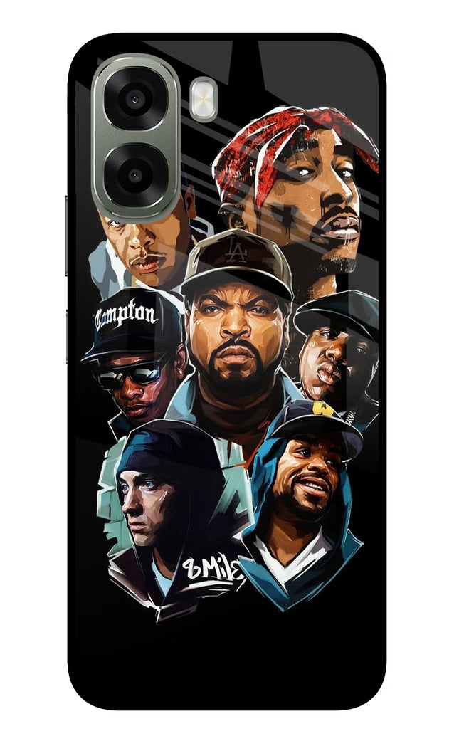 Rappers Oppo A6x 5G Glass Case Back Cover by Casekaro