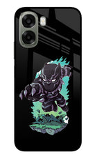 Black Panther Oppo A6x 5G Glass Case Back Cover by Casekaro