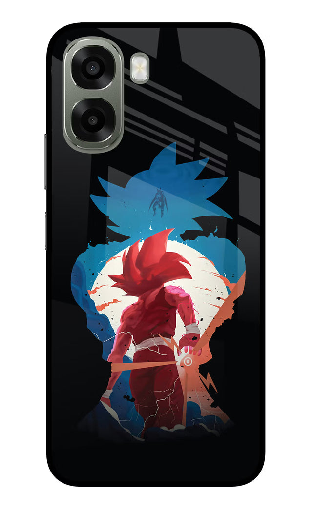 Goku Oppo A6x 5G Glass Case Back Cover by Casekaro