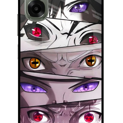 Naruto Anime Oppo A6x 5G Glass Case Back Cover by Casekaro