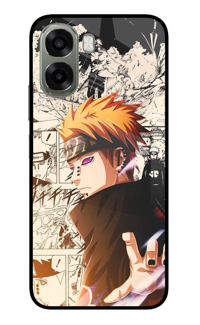 Pain Anime Oppo A6x 5G Glass Case Back Cover by Casekaro