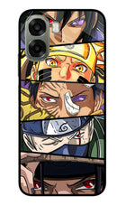 Naruto Character Oppo A6x 5G Glass Case Back Cover by Casekaro