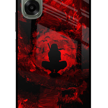 Itachi Uchiha Oppo A6x 5G Glass Case Back Cover by Casekaro