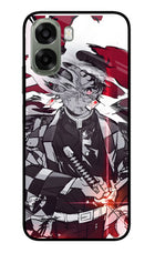Demon Slayer Oppo A6x 5G Glass Case Back Cover by Casekaro