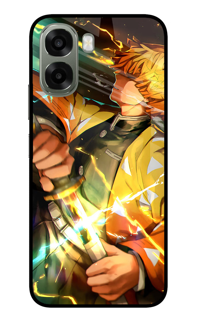 Demon Slayer Oppo A6x 5G Glass Case Back Cover by Casekaro