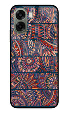 African Culture Design Oppo A6x 5G Glass Case Back Cover by Casekaro