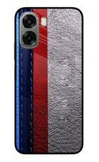 BMW Stripes Oppo A6x 5G Glass Case Back Cover by Casekaro