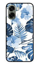Fabric Art Oppo A6x 5G Glass Case Back Cover by Casekaro