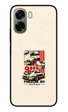 Classic Porsche 911 Oppo A6x 5G Glass Case Back Cover by Casekaro