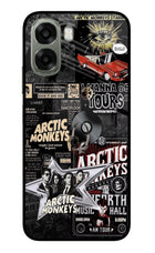Arctic Monkeys Oppo A6x 5G Glass Case Back Cover by Casekaro