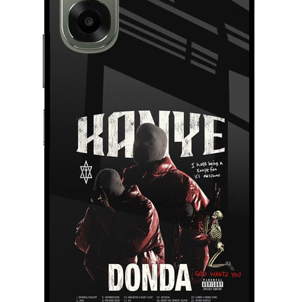Donda Kanye West Oppo A6x 5G Glass Case Back Cover by Casekaro