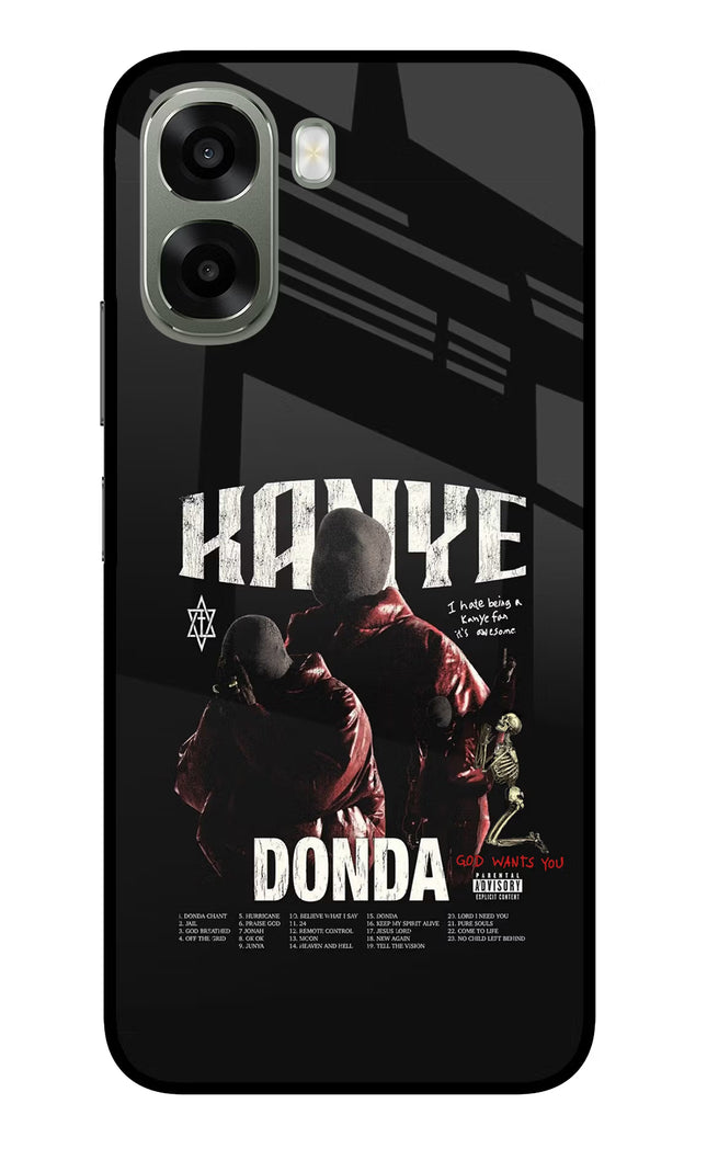 Donda Kanye West Oppo A6x 5G Glass Case Back Cover by Casekaro