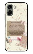 Hopeless Romantic Oppo A6x 5G Glass Case Back Cover by Casekaro
