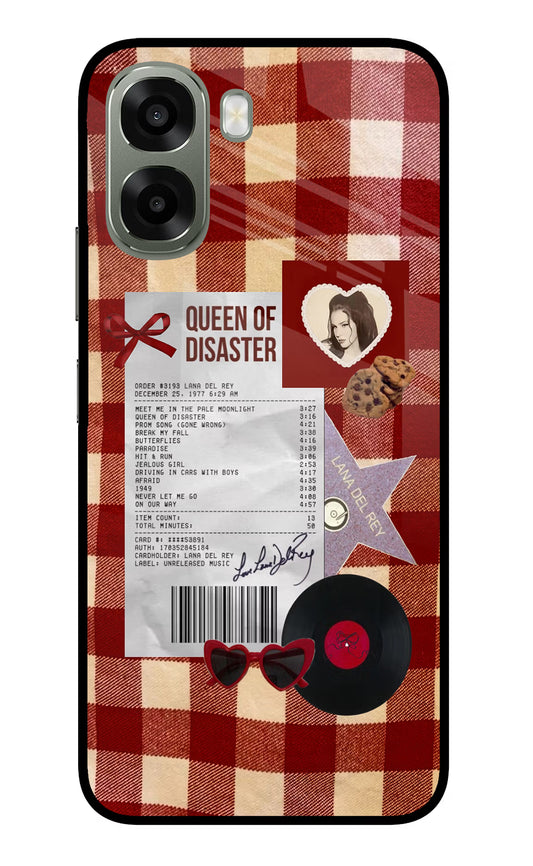 Queen of Disaster Oppo A6x 5G Glass Case