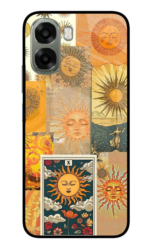 Sun Oppo A6x 5G Glass Case Back Cover by Casekaro