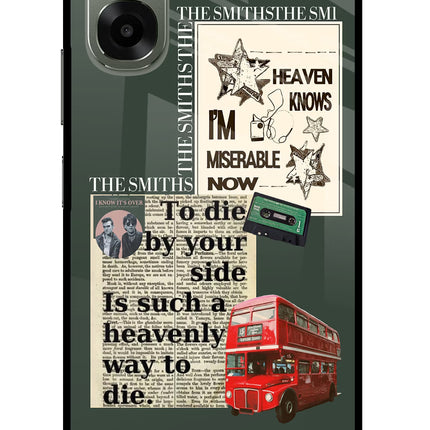 The Smiths Oppo A6x 5G Glass Case Back Cover by Casekaro