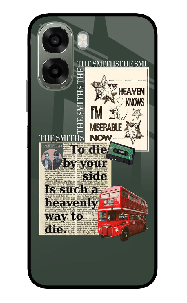 The Smiths Oppo A6x 5G Glass Case Back Cover by Casekaro