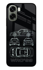 WRC'99 Oppo A6x 5G Glass Case Back Cover by Casekaro