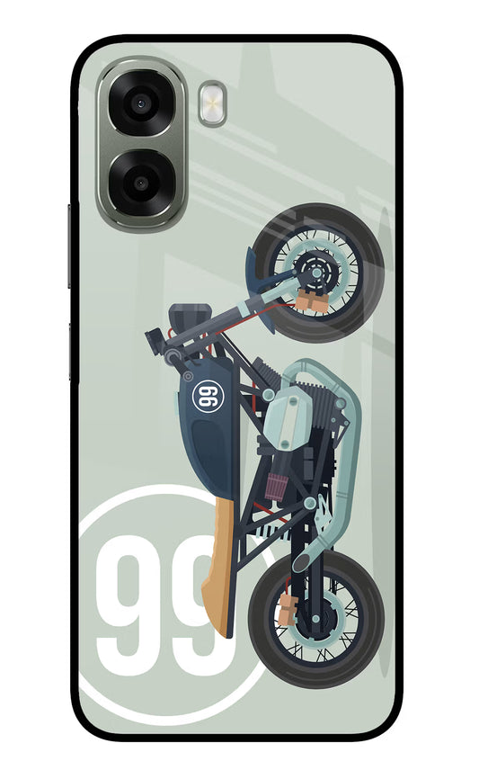 Classic Cafe Racer 99 Oppo A6x 5G Glass Case