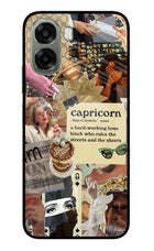 Capricorn Zodiac Oppo A6x 5G Glass Case Back Cover by Casekaro