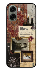 Libra Zodiac Oppo A6x 5G Glass Case Back Cover by Casekaro