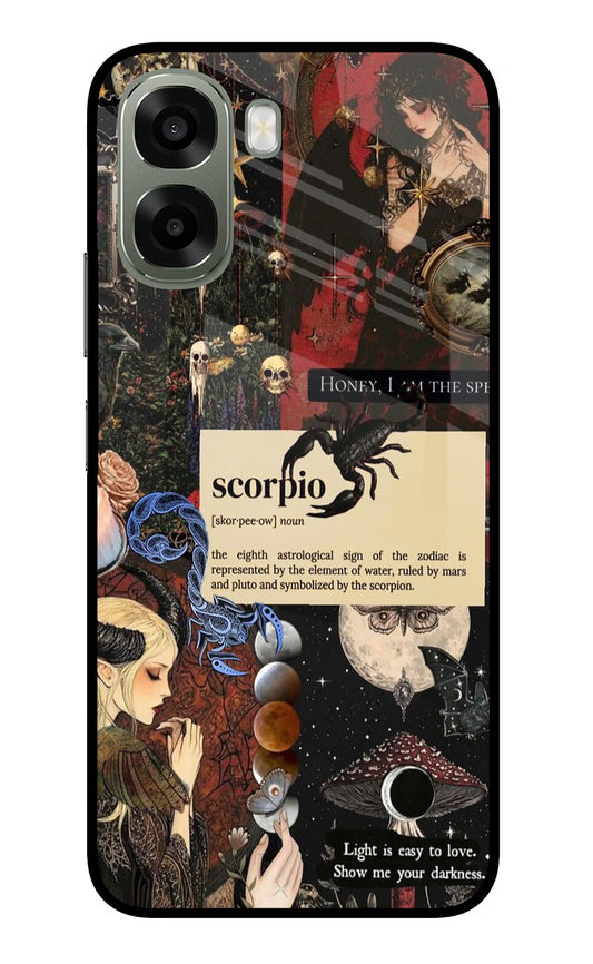 Scorpio Zodiac Oppo A6x 5G Glass Case
