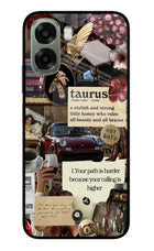 Taurus Zodiac Oppo A6x 5G Glass Case Back Cover by Casekaro