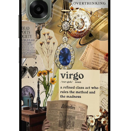 Virgo Zodiac Oppo A6x 5G Glass Case