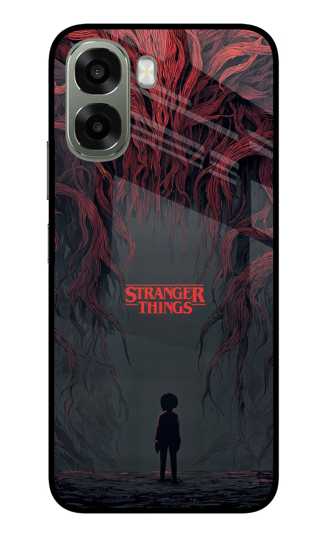 Ordinary Things Dark Side Oppo A6x 5G Glass Case Back Cover by Casekaro