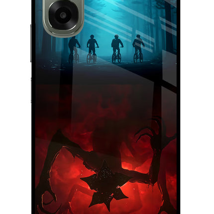 Ordinary Things Downside Up Oppo A6x 5G Glass Case Back Cover by Casekaro