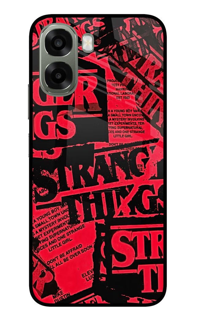 Ordinary Things Oppo A6x 5G Glass Case Back Cover by Casekaro