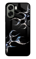 Chrome Tribal Oppo A6x 5G Glass Case Back Cover by Casekaro