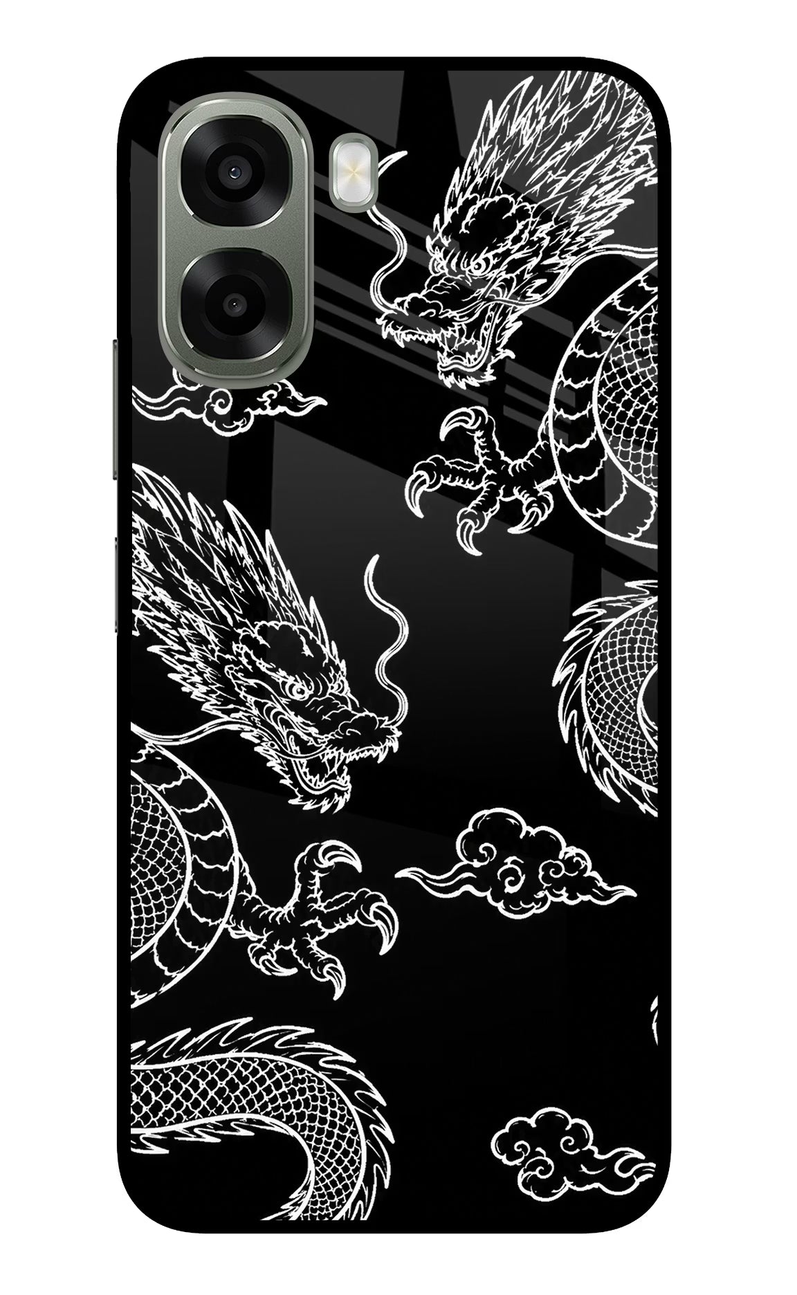 Twin Dragons Oppo A6x 5G Glass Case