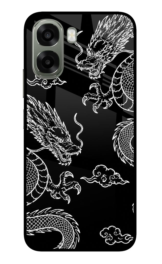 Twin Dragons Oppo A6x 5G Glass Case