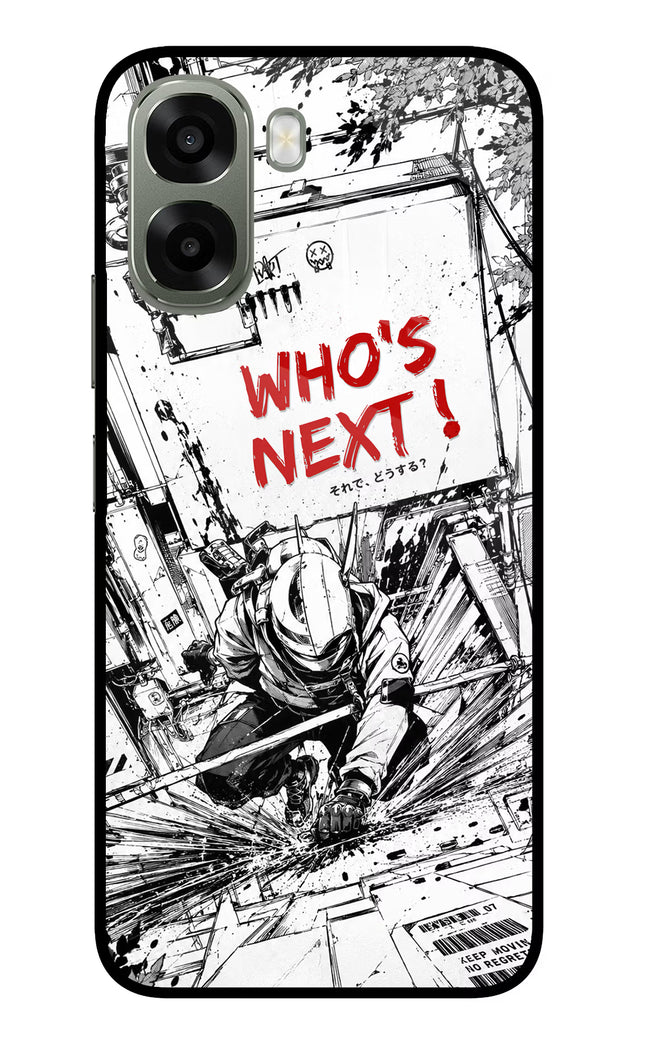Who's Next Oppo A6x 5G Glass Case