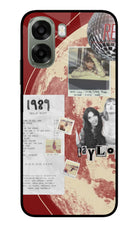 Taylor Swift Oppo A6x 5G Glass Case Back Cover by Casekaro